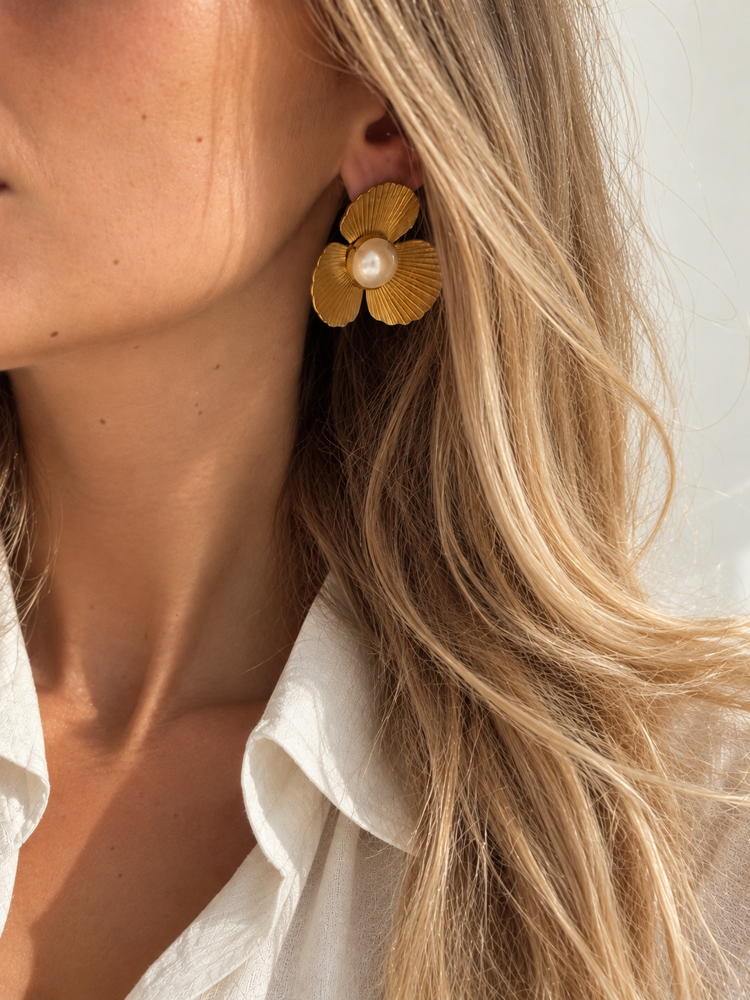 Boucles d'oreilles Flora