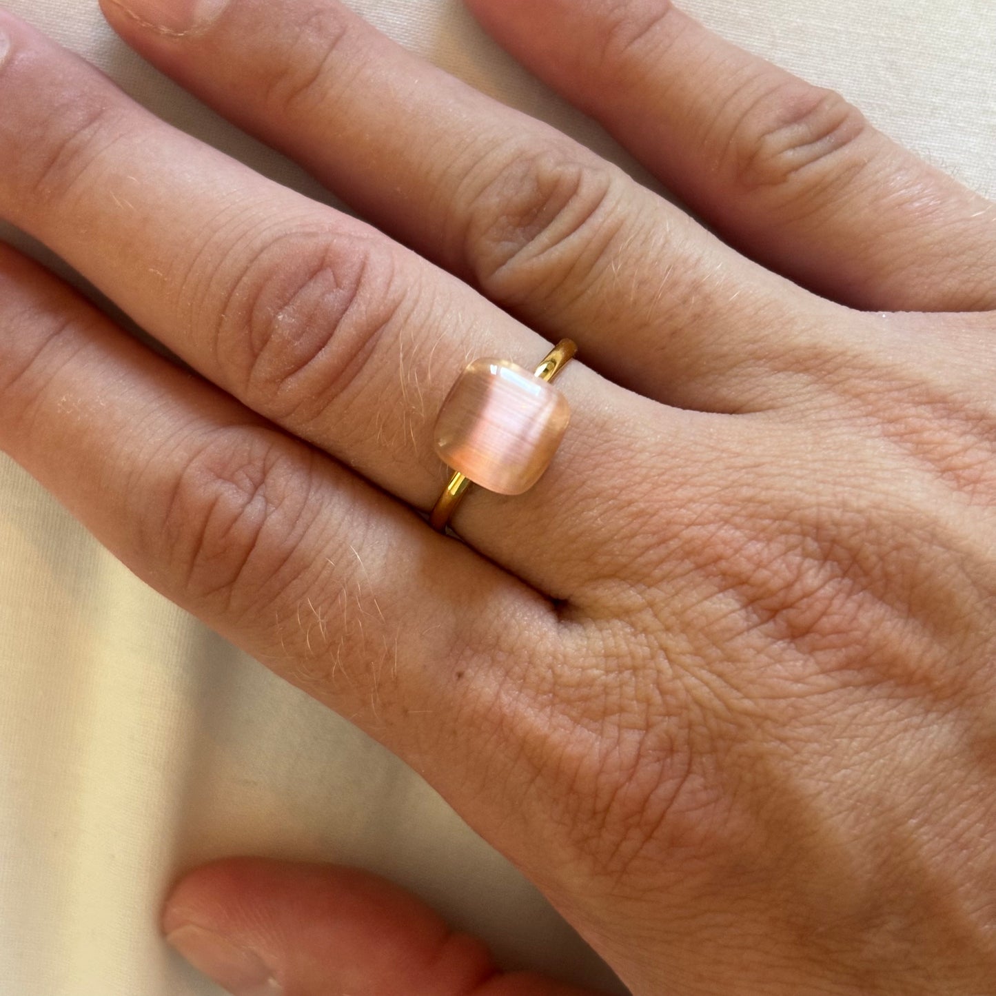 Bague Pink Pearl