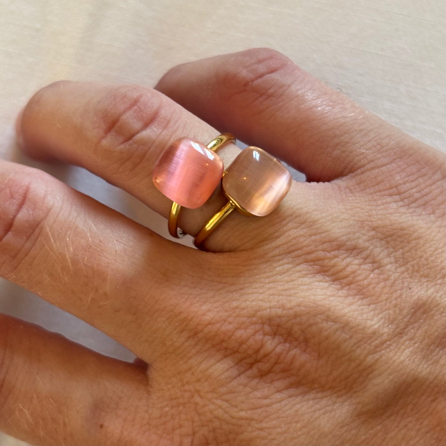 Bague Pink Pearl